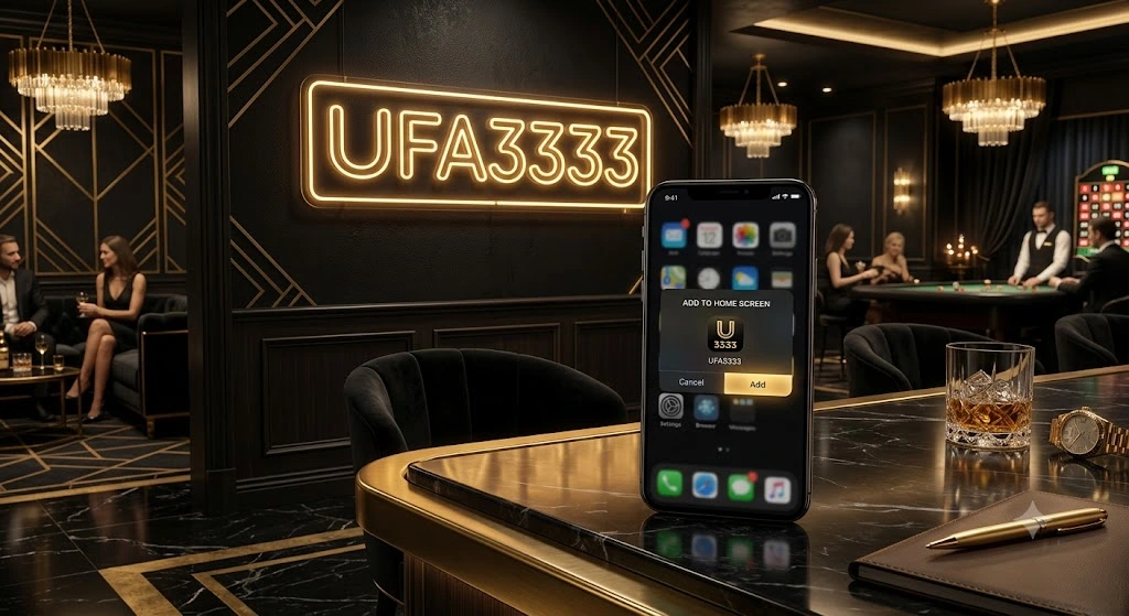 วิธีบันทึกทางเข้า UFA3333 ไว้บนหน้าจอมือถือ เพื่อความปลอดภัยและเข้าใช้งานได้อย่างรวดเร็ว